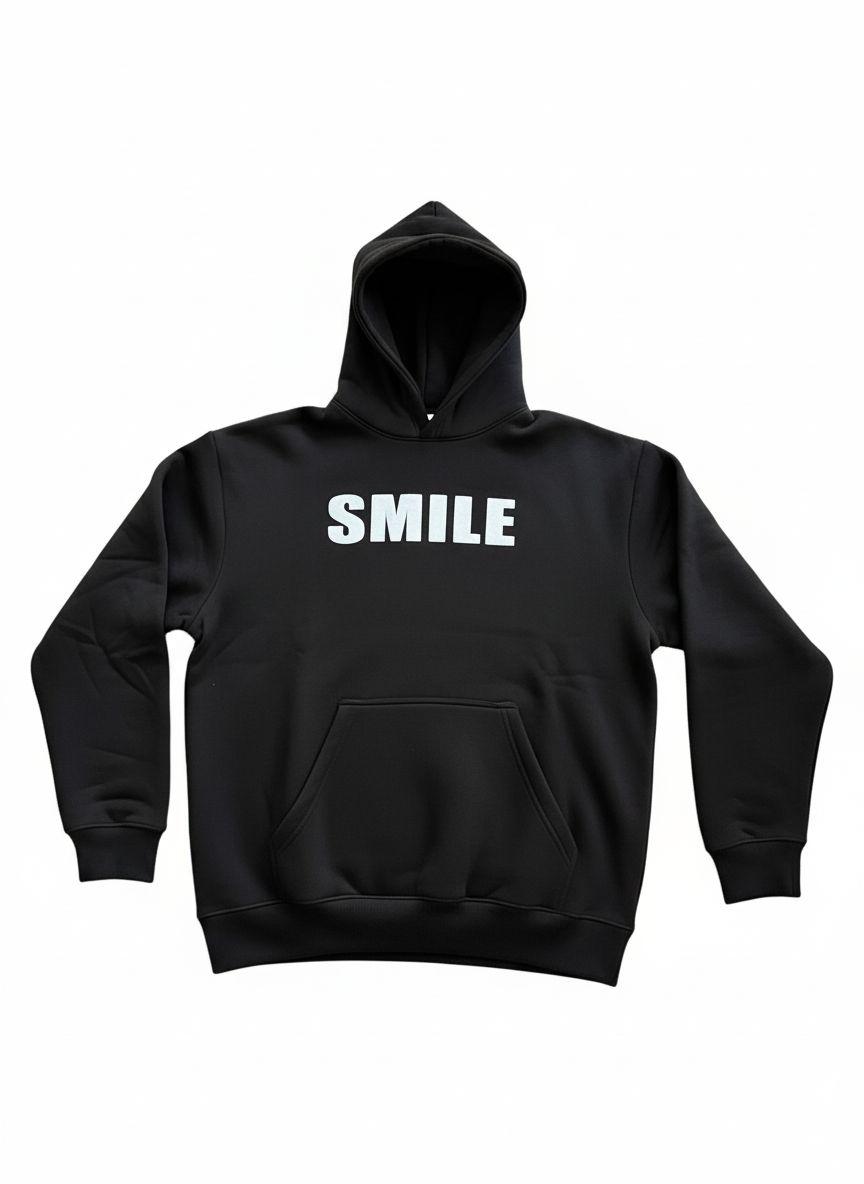 Sweat a capuche joker smile noir